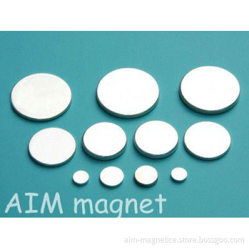 Strong Permanent Neodymium magnet button for leather bags